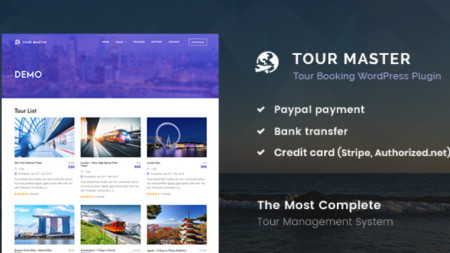Tour Master Version 5.2.5 – Tour Booking, Travel, Hotel Plugin
