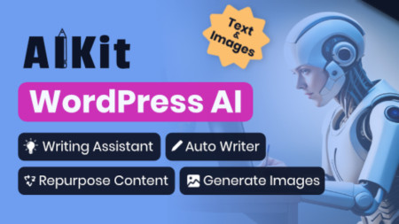 AIKit Version 4.15.2 – WordPress AI Automatic Writer, Chatbot, Writing Assistant & Content Repurposer / OpenAI GPT Plugin