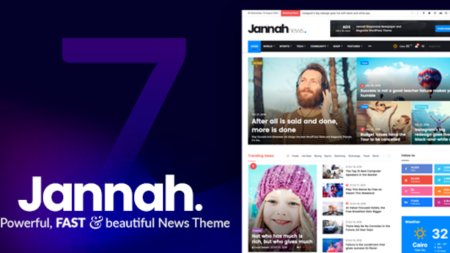 Jannah Version 7.0.2 Nulled – Newspaper Magazine News BuddyPress AMP Theme