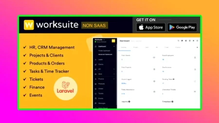 WORKSUITE Version 5.4.9 Nulled – HR, CRM, and Project Management Script